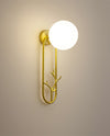 Modern Ambient Wall Sconce - White