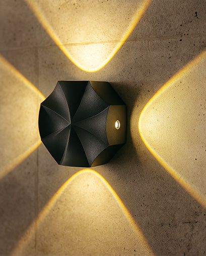 Radiant Starburst Led Wall Light