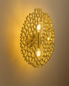 Golden Flower Wall Light