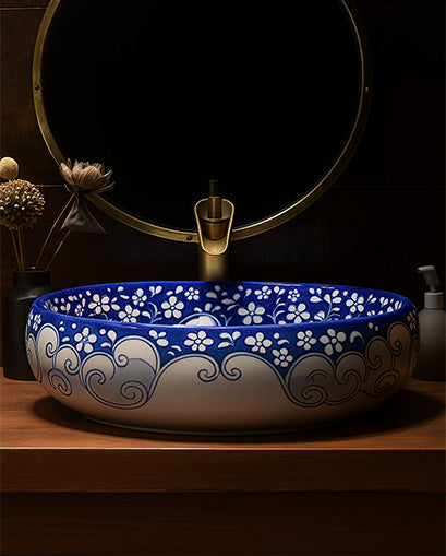 Fragrant Porcelain Counter Top Basin